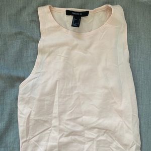 pink sleeveless bodysuit